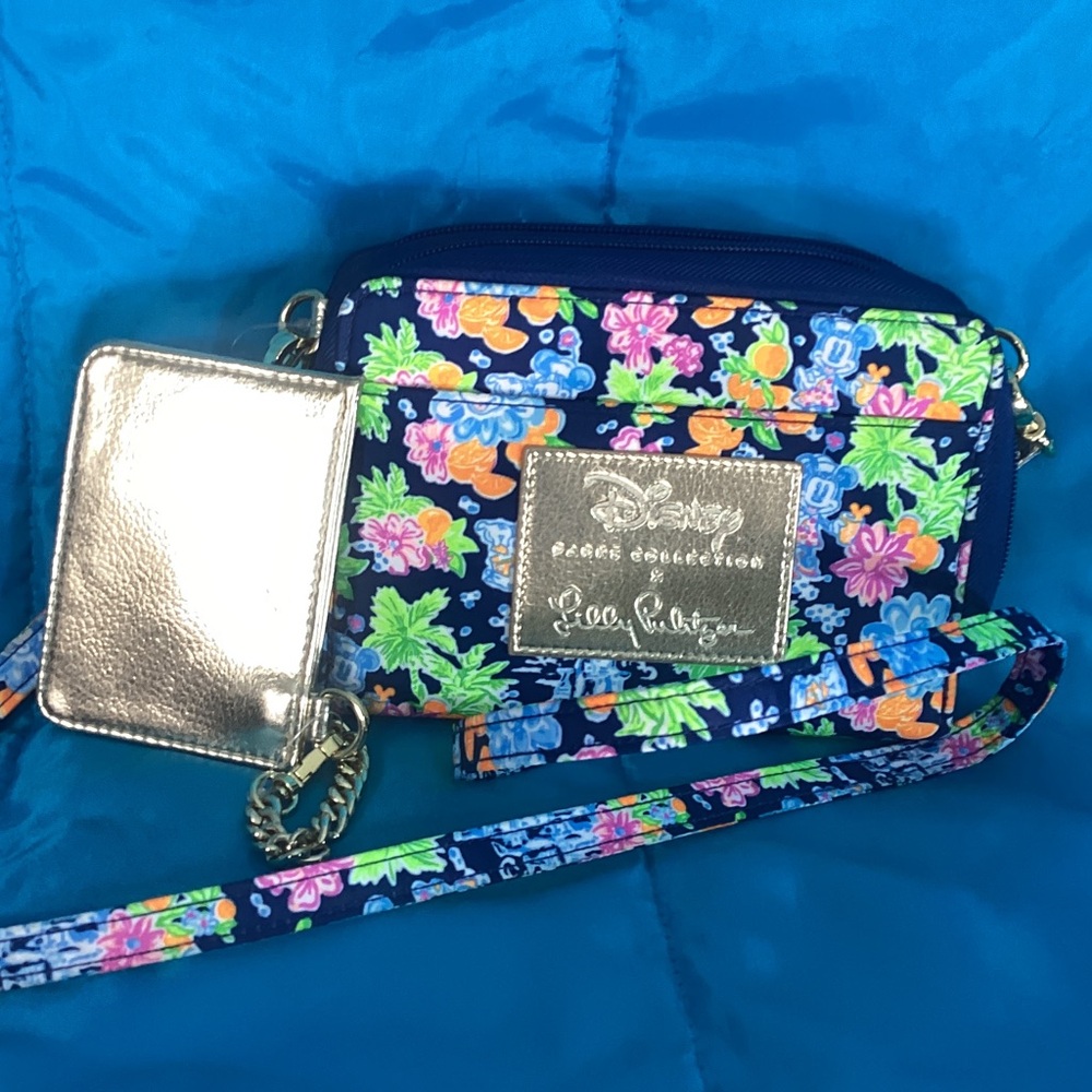 Lilly Pulitzer x Disney park crossbody bag